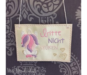 ITH - Glitzerpupser Türschilder